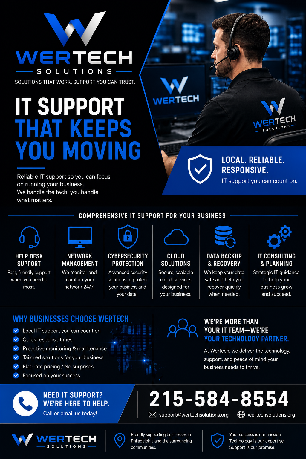 Wertech Solutions IT Support That Keeps You Moving